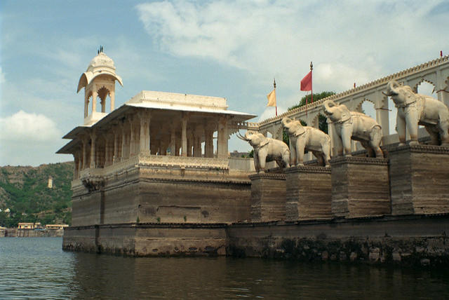 Jagmandir Palace, Udaipur, India.