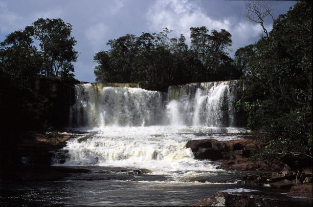 Karuai Falls, Gran Sabana, Venezuela.